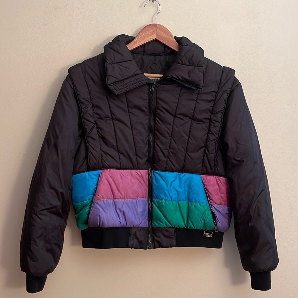 VINTAGE White Stag Mountain Goat Ski Jacket Sz Lg 80’s 90’s Amazing Condition - Picture 1 of 12